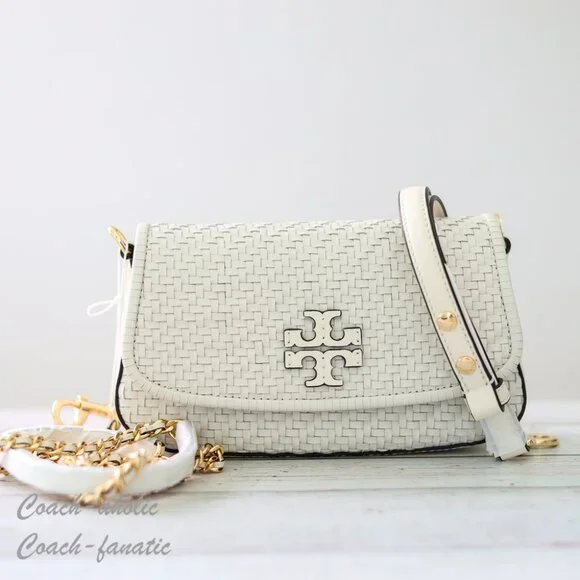 Tory Burch | Bags | Nwt Tory Burch Britten Woven Convertible